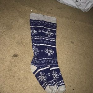 Snowflake socks